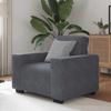 VidaXL Armchair Dark Grey 60 Cm Velvet, Single Sofa, Comfort Sofa, TV Armchair, Sofa, Sofa Seat, Recliner Sofa, 4105248