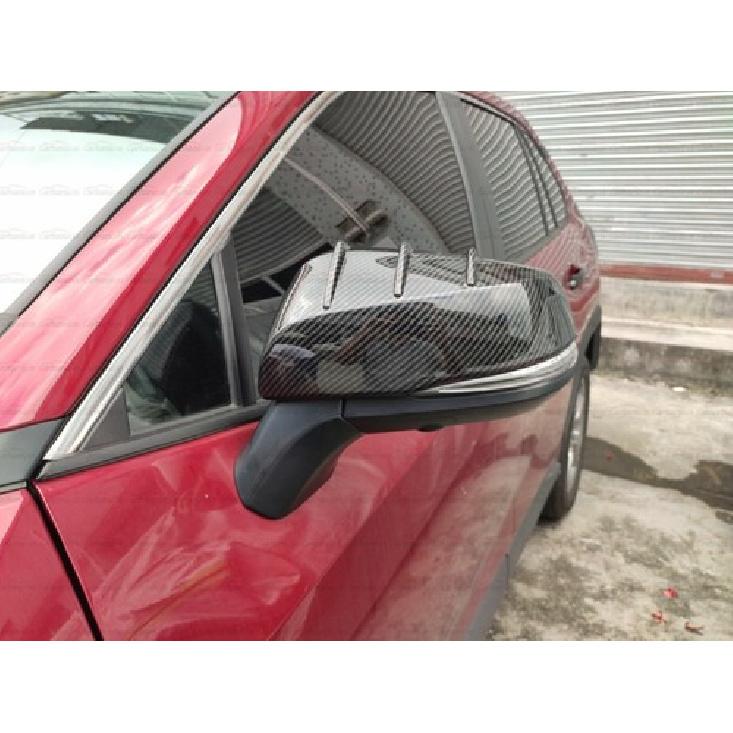 For Toyota Tacoma Accessories Carbon Fiber Side Car Door Mirror Cover Protector