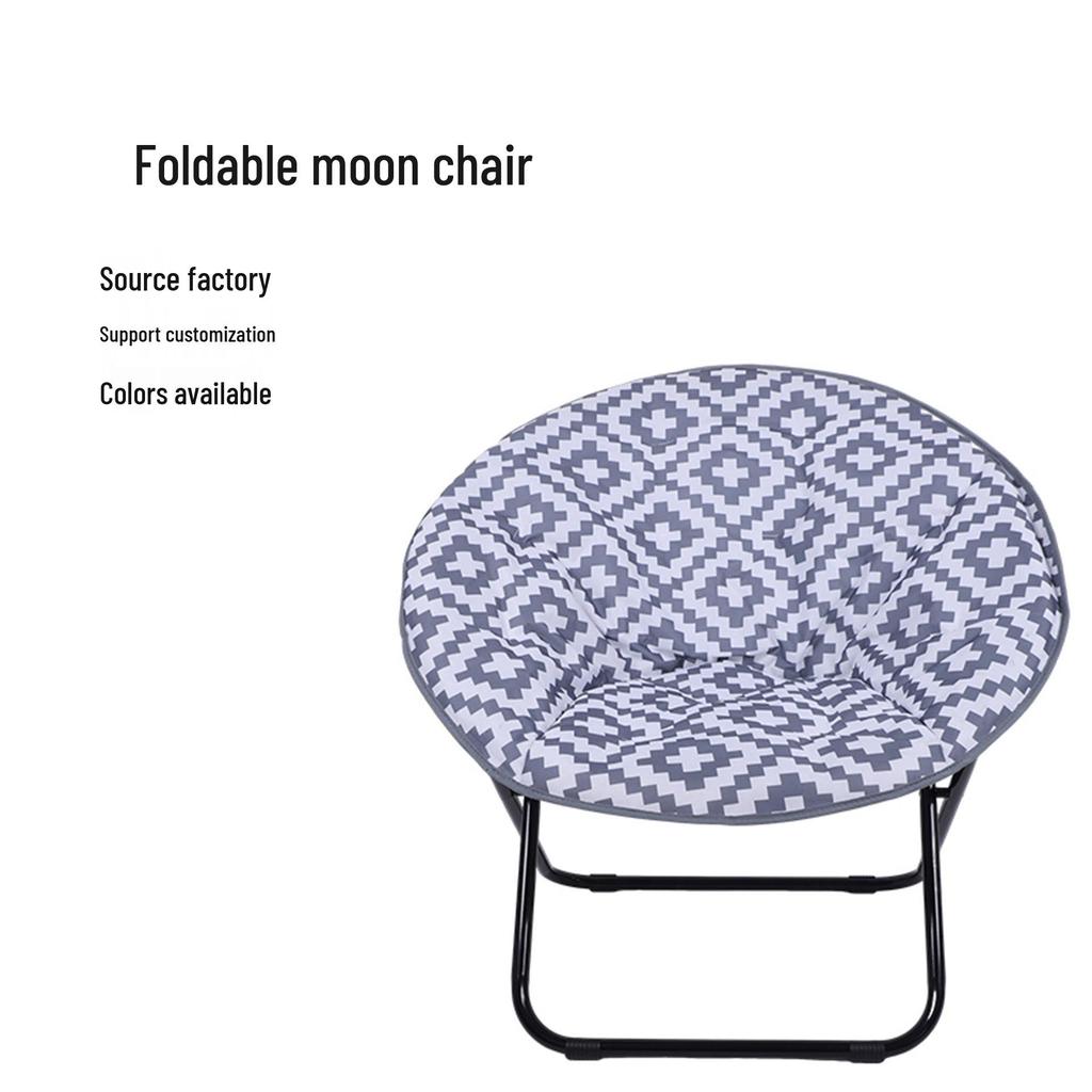 Foldable Moon Chair Recliner for Dorm or Balcony