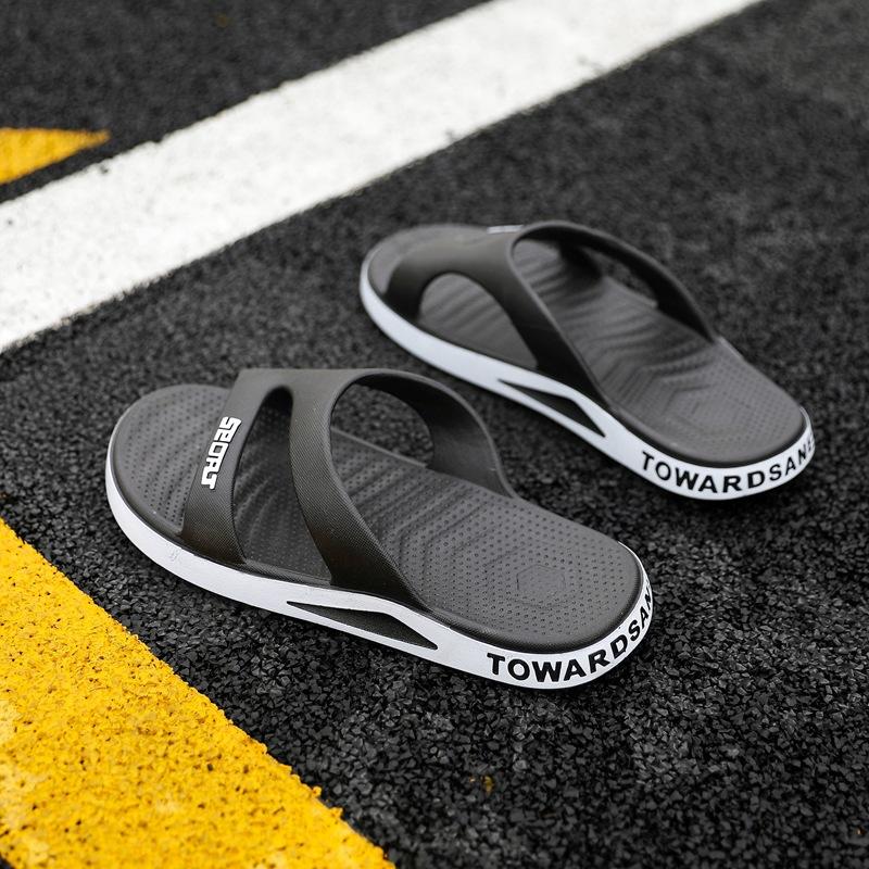 

Летние тапочки мужские уличные прочные мужские тапочки домашние крытые нескользящие пляжные классные тапочки мужские односложные 40