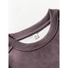 Sweatshirt Men's Suede O-Neck Spring Autumn Baggy Men Sweatshirts Casual Long Sleeve Male Tops