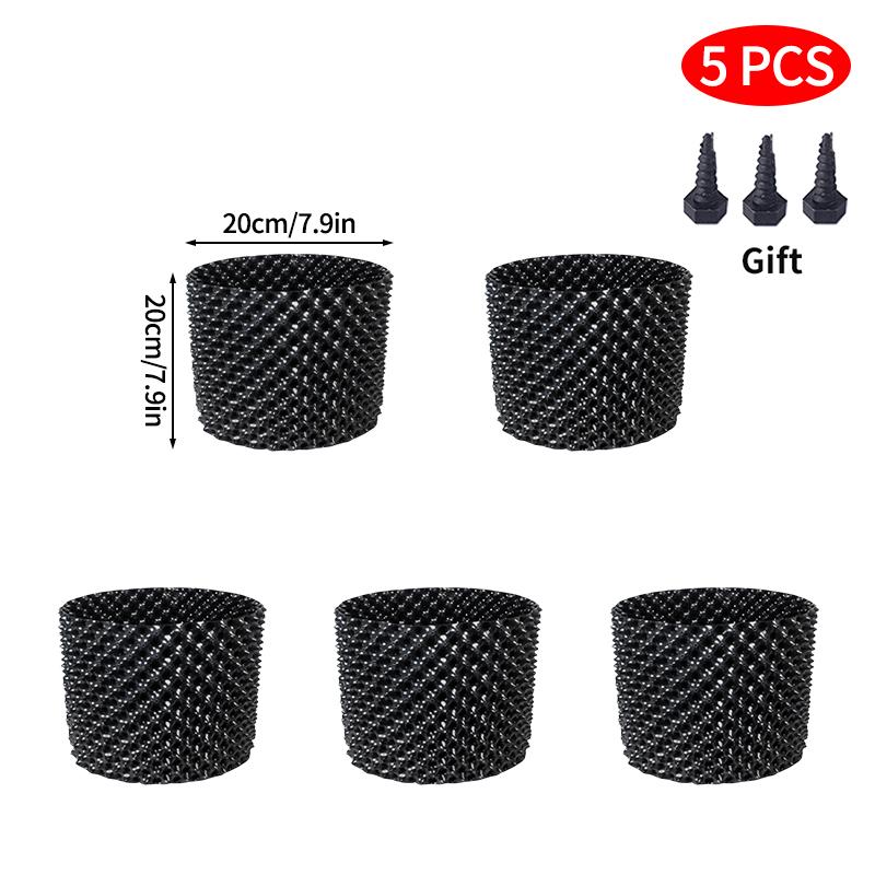 1/5Pc 7Size Air Pruning Plant Root Control Nursery Pot Trainer Fast Root Grow Container Drainage Planting Pot Garden Bonsai Tool