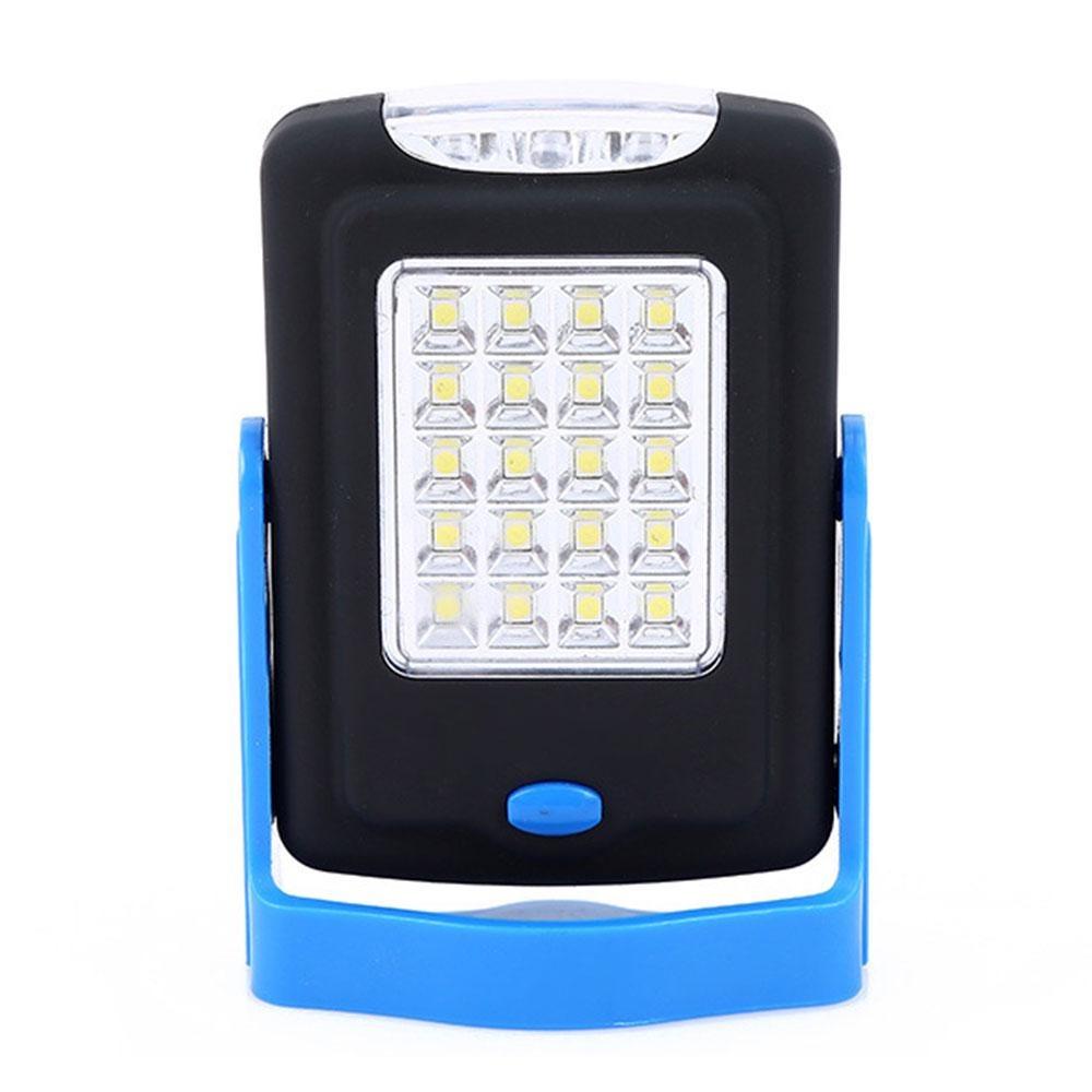 1PC LED Flashlight Work Light 360 Degree Stand Outdoor Lantern Tent Lamp with Magnetic Hook