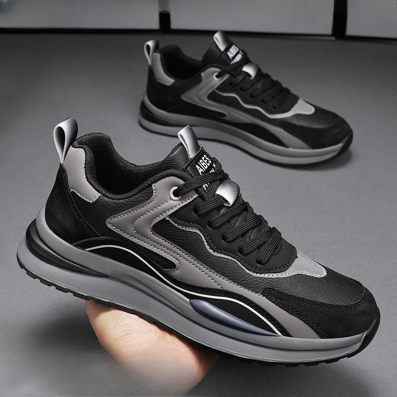 

Весенне-осенняя кожаная водонепроницаемая, противоскользящая, износостойкая обувь для работы и отдыха 44