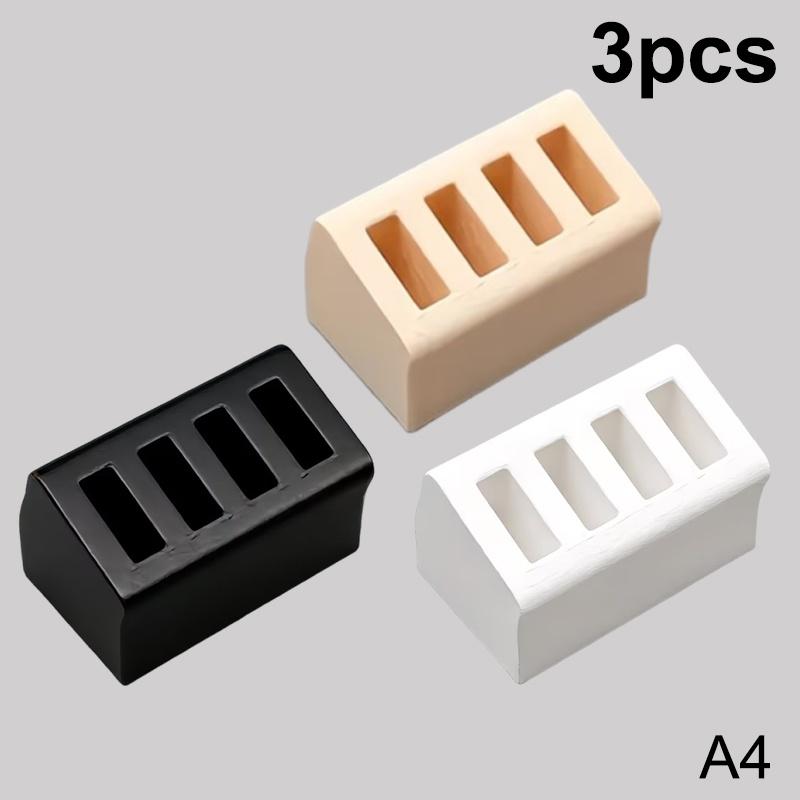 Usb Drive Storage Box Desktop Organizer - 4-Slot Flash Drive Organizer, Suitable For Computer Desktops, Office Supplies