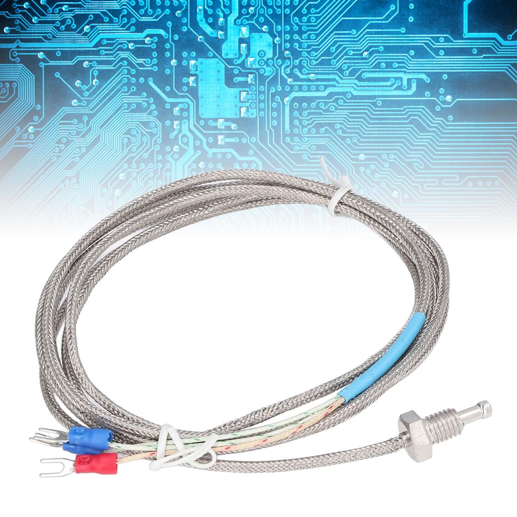PT100 Thermocouple Temperature Sensor Screw Type Industrial Transducer ‑200‑450℃ WZPT‑M8