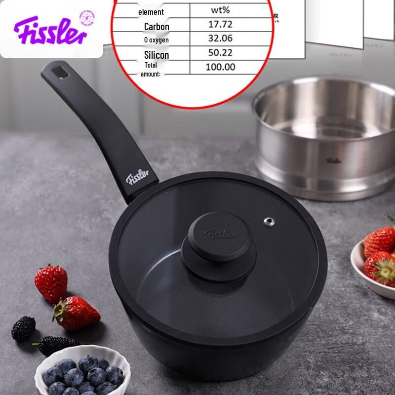 Fissler Керамическая антипригарная кастрюля 18 см