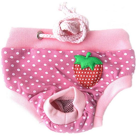 Female Pet Dog Puppy Diaper Pants Physiological Sanitary Short Panty Nappy Underwear M/L/XL