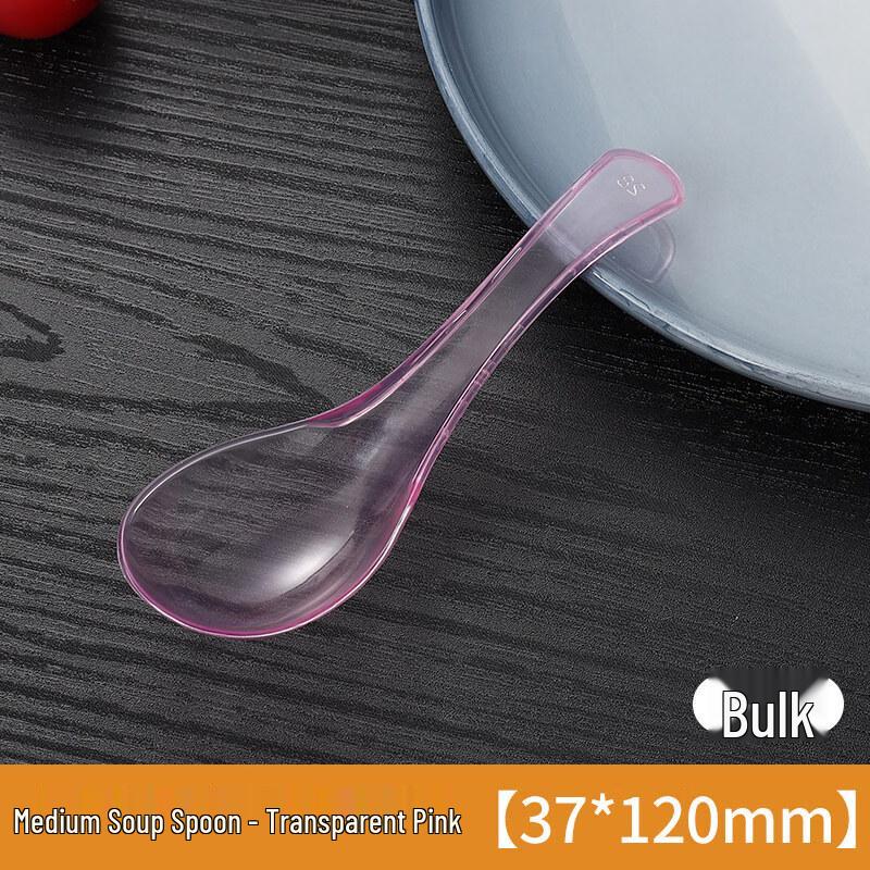 

ZISIZ Small Disposable Plastic Spoons