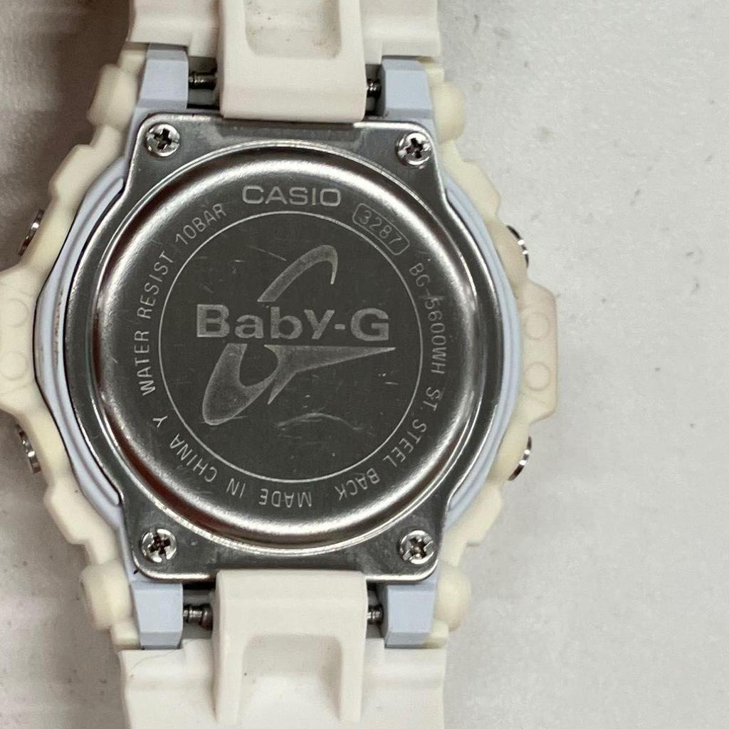 Used Casio Baby-G BG-5600WH White