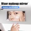 Portable Car Makeup Mirror Self-adhesive Auto Vanity Mirror Car Sun Visor Mirror  Auto Accessories