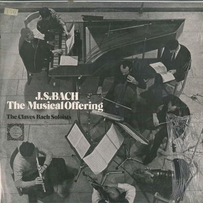 LP Record CLAVES BACH SOLOISTS - Johann Sebastian Bach Musical Offer EXP70 ORYX UK Classical Used