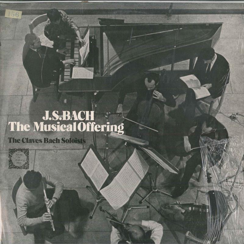 

LP Record CLAVES BACH SOLOISTS - Johann Sebastian Bach Musical Offer EXP70 ORYX UK Classical Used