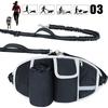 Outdoor Sports Dog Walking Waist Bag with Traction Rope Multifunctional Running Fitness Training Hands Free Pet Jogging Bag