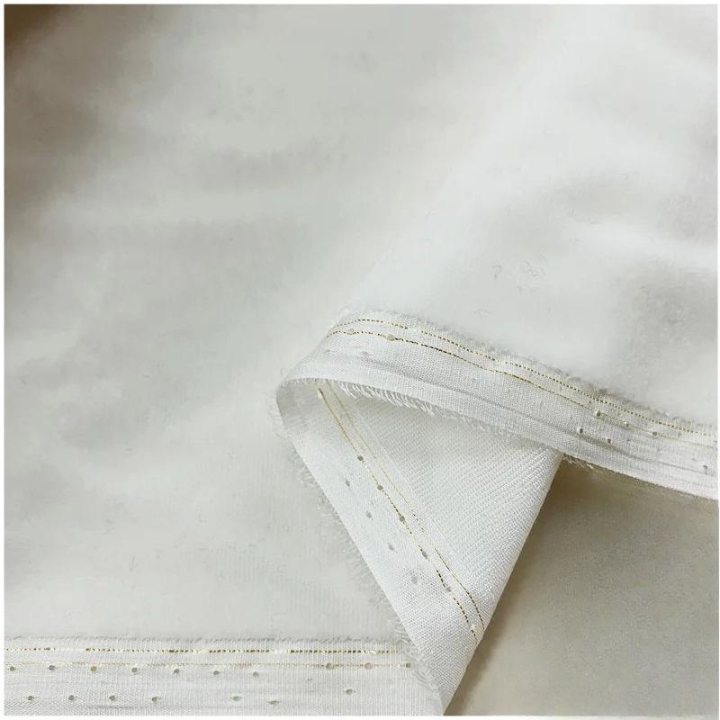 Țesături din Catifea de Mătase 100x140cm Pentru Rochie Cheongsam Fustă Costum Cusut DIY Catifea Aurie Reală Material Prietenos cu Pielea