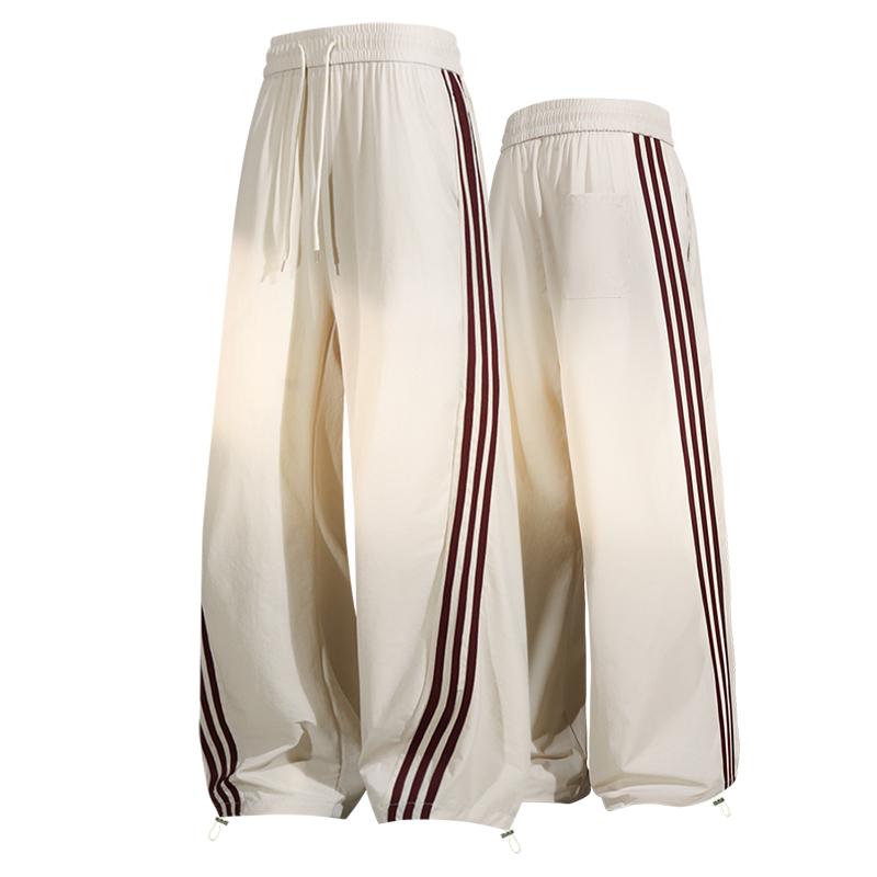 Men's Loose Straight Leg Pants, Men's Casual Pants