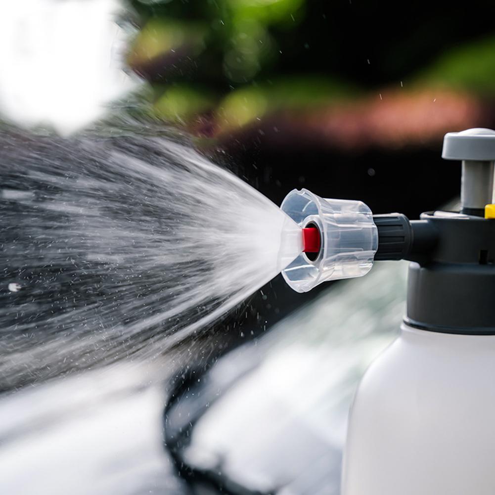 Car Detailing Foaming Pump Sprayer High Pressure Spray 2000ML Capacity No Hoses Required Portable Design Detailing Needs