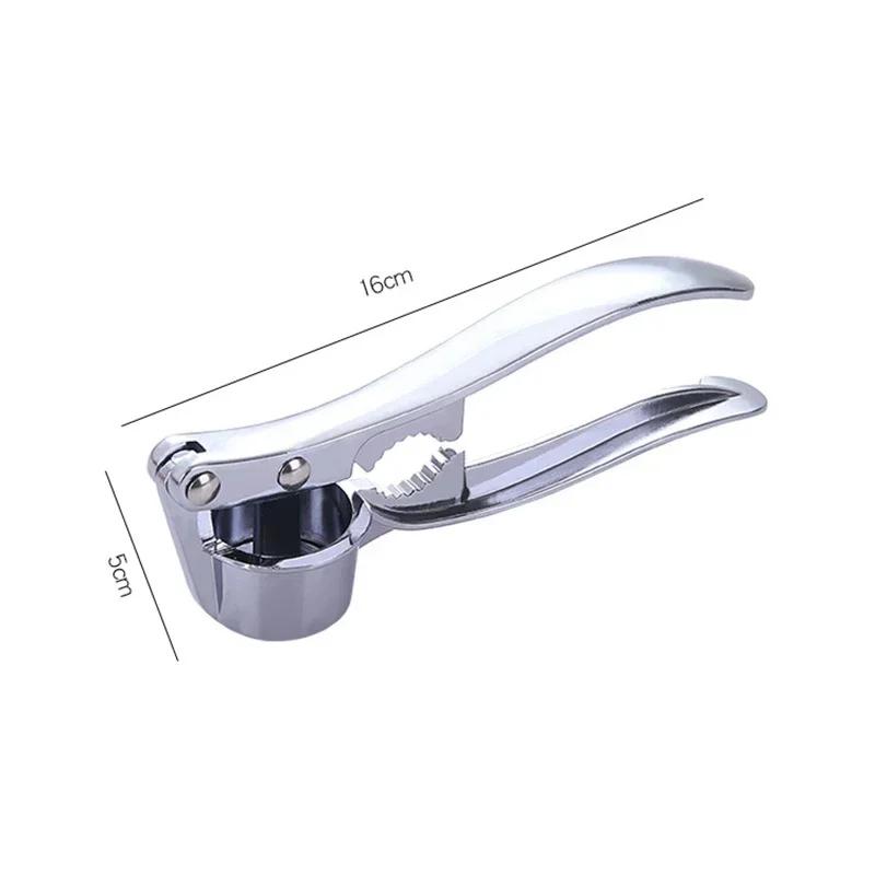 5 v 1 lis na česnek, spona na matice, otvírák na láhve, multifunkční ruční lis na česnek, mačkač, ruční kuchyňské nářadí, kuchyňské pomůcky