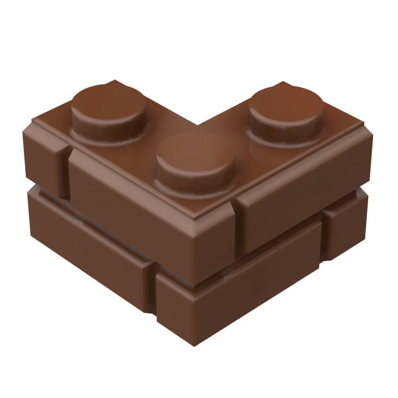 Masonry Wall Modified Bricks 15533 1x4 Toys Building Blocks Compatible Major Brand Profile Collection