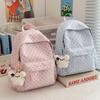 Schoolbag School Bag Junior High School Girls Girl Heart Atmosphere Polka Dots Large Capacity Versatile High Value Female Student Backpack High School