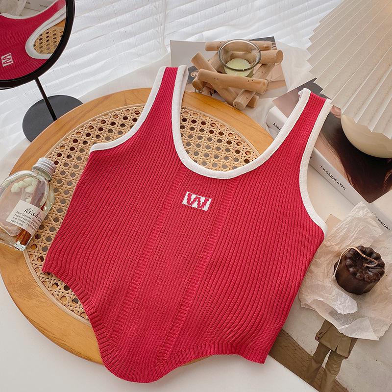 

Новая нерегулярная жилетка на подтяжках женская летняя одежда с коротким топом для горячей девушки, базовая рубашка One size