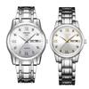 Gold Watch Simulation Watch Atmospheric Business Waterproof Luminous Calendar Watch Men'S Couple Watch Quartz Watch