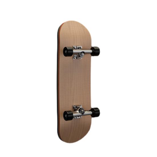 

Mini Finger Skateboard Toy with Ball Bearings Wheels Professional Wooden Alloy Small Finger Board Teens Adults Sport Training Props чорний