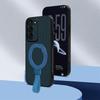 Premium PU Leather Magnetic Ring Stand Phone Case for Samsung Galaxy S23+,S23 Business Style Protective Cover