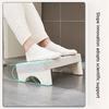 Stable Ergonomic Foot Rest for Under Desk Oblique PP Foot Stool Enhanced Circulation Improve Comfort Foot Rest Office Use