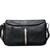 Leather Men's Single-shoulder Crossbody Bag, Simple Men's Bag, Large-capacity Multi-functional Fashionable Shoulder Bag