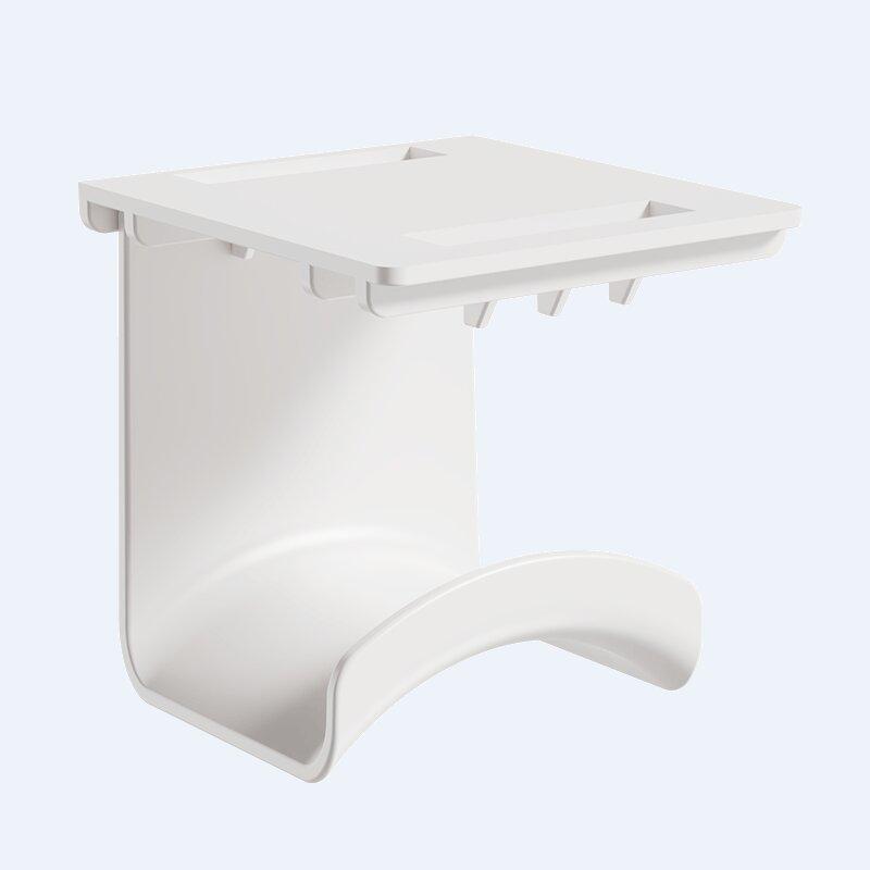 2 Pezzi Supporto Universale per Cuffie in Plastica Sotto Scrivania Gancio Adesivo a Parete Rastrelliera Porta Cuffie per Auricolari da Gaming