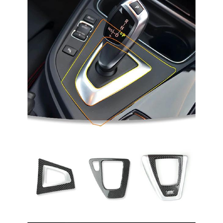 Auto Gear Shift Panel Trim Cover For BMW 3 Series E90 E92 E93 F35 F30 Car Center Console Gear Lever Panel Gear Handbrake Panel