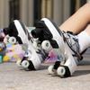 Mens Four-wheel  Walking Shoes Women's Roller Skates Children's Skates Boys'/ Girls' Sports Shoes with Brake