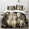 Statue Of Liberty Duvet Cover King Size Microfiber World Famous Building Bedding Set New York Landmark Cityscape Comforter Cover