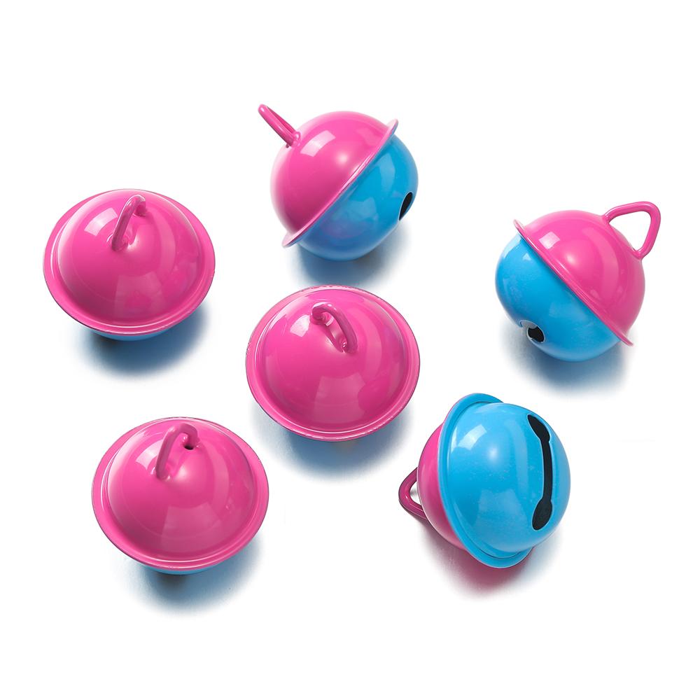 5pcs/lot Metal Bells Jingle Bell Loose Beads for Home Christmas-Tree Decoration Crafts DIY Handmade Earrings Pendants Accessorie