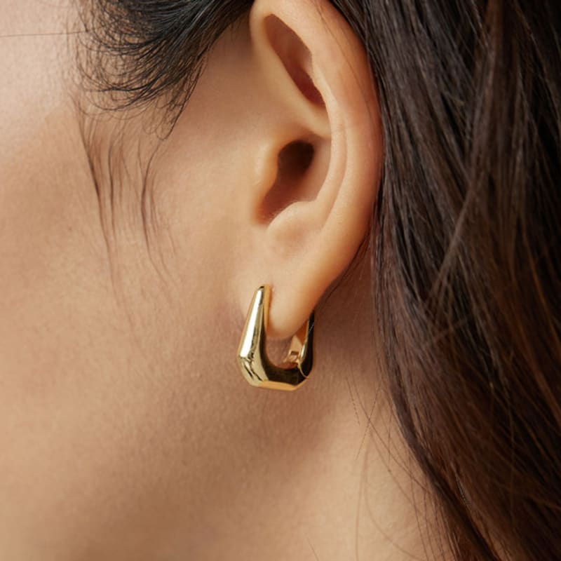 

by hyeres Shopper bag one touch earrings (Gold) BH7E53720YBXXX