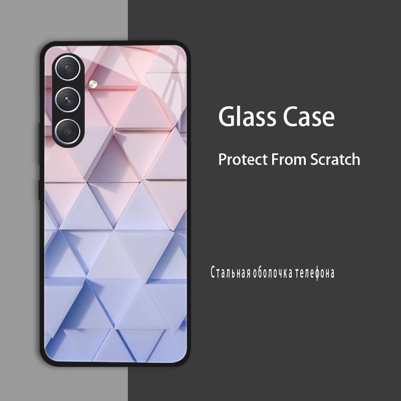 For Samsung S25 FE Case Cover Tempered Glass Case Hard Shockproof Coque Bumper For Samsung Galaxy S25FE M36 S25 FE Protect Case