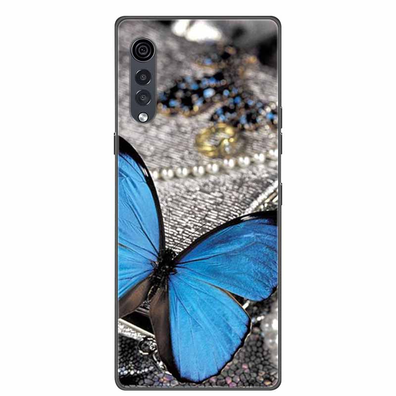 For LG Velvet Case 2Pro Fashion Soft TPU Silicone Cartoon Cat Phone Cover For LG Velvet 5G Back Cases Funda Bumper Protect Coque