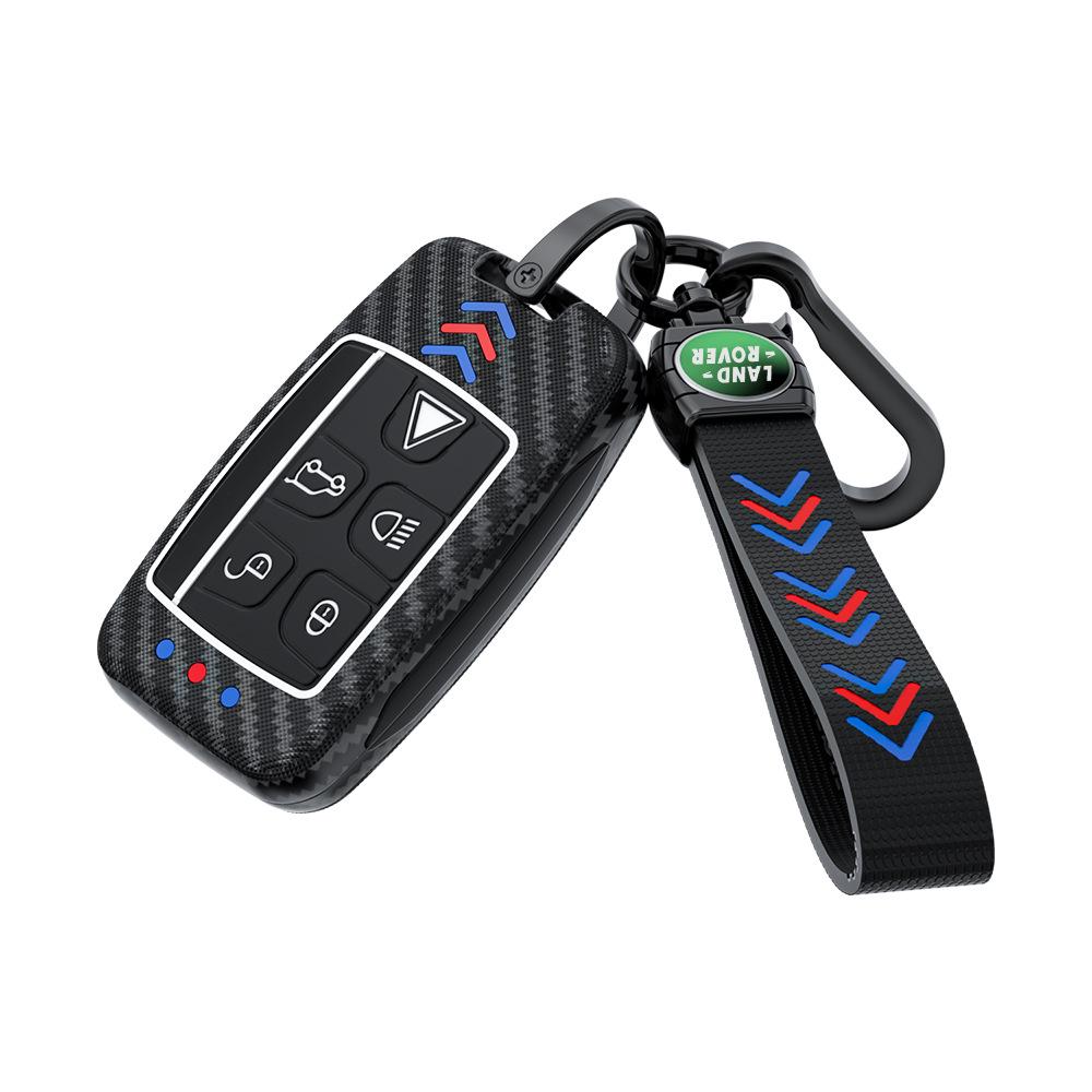 Land Rover Key Case for Range Rover, Discovery 5, Velar - Metal Buckle Shell for Men