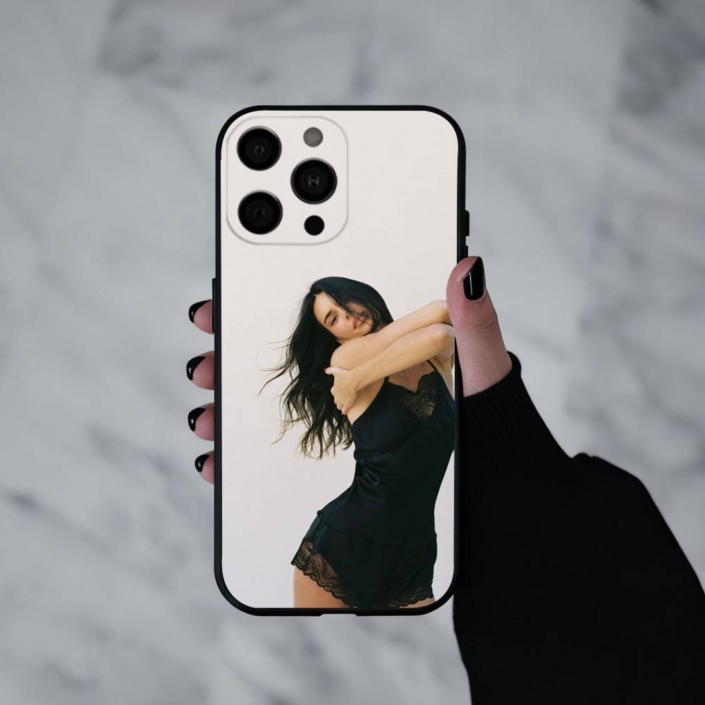 Model K-Kendall Nicole J-Jenner  Phone Case For iPhone 17pro,16,15,14,13,12,11 Plus,Pro Max,XS,Soft Silicone Black Cover