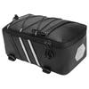 Fahrrad-Gepäckträgertasche Ladefläche Fahrradkoffertasche mit Reflektoren für Motorrad