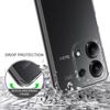 For Xiaomi Redmi Note 13 4G Case Scratch Resistant TPU+Acrylic Clear Phone Cover