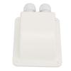 Solar Double Cable Entry Gland Box Rainproof Housing for RV Roof Boat Yacht Camping Travel Panel