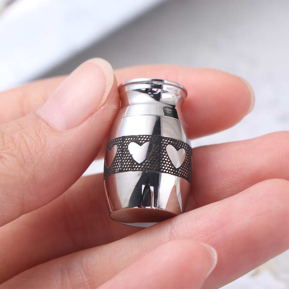Aluminum Zinc Zinc Alloy Dog Cat Memorial Urn Mini Pet Cremation Urn  For Pets Small Animals Ashes