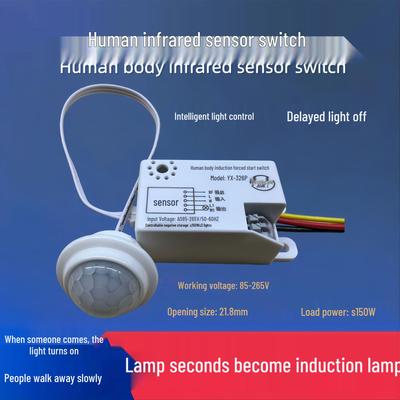Smart Infrared Motion Sensor with Delay for Stairwell Lighting