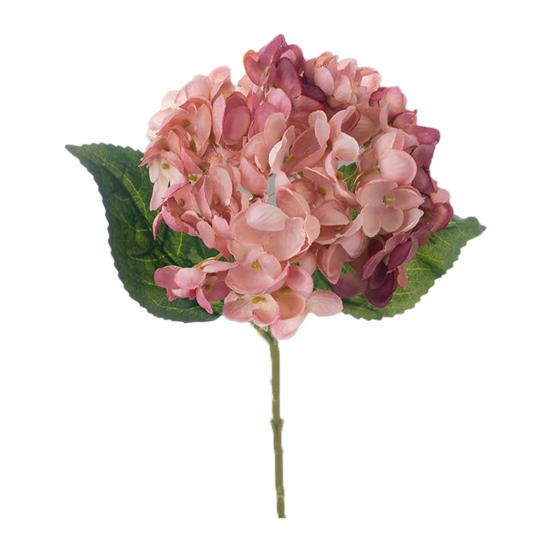 Yousheng Artificial Hydrangea Flowers Faux Hydrangea Blooms with Stem UV Resistant Artificial Flowers for Outdoors Vase Wedding Bouquets Centerpieces