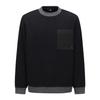 ANEW GOLF M Quilting Logo Point Mtm_Bk