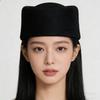 Classical Round Top Derby Hat Soft Wool Bowler For Women Formal Occasion Picnics Garden Parties And Commuting Needs