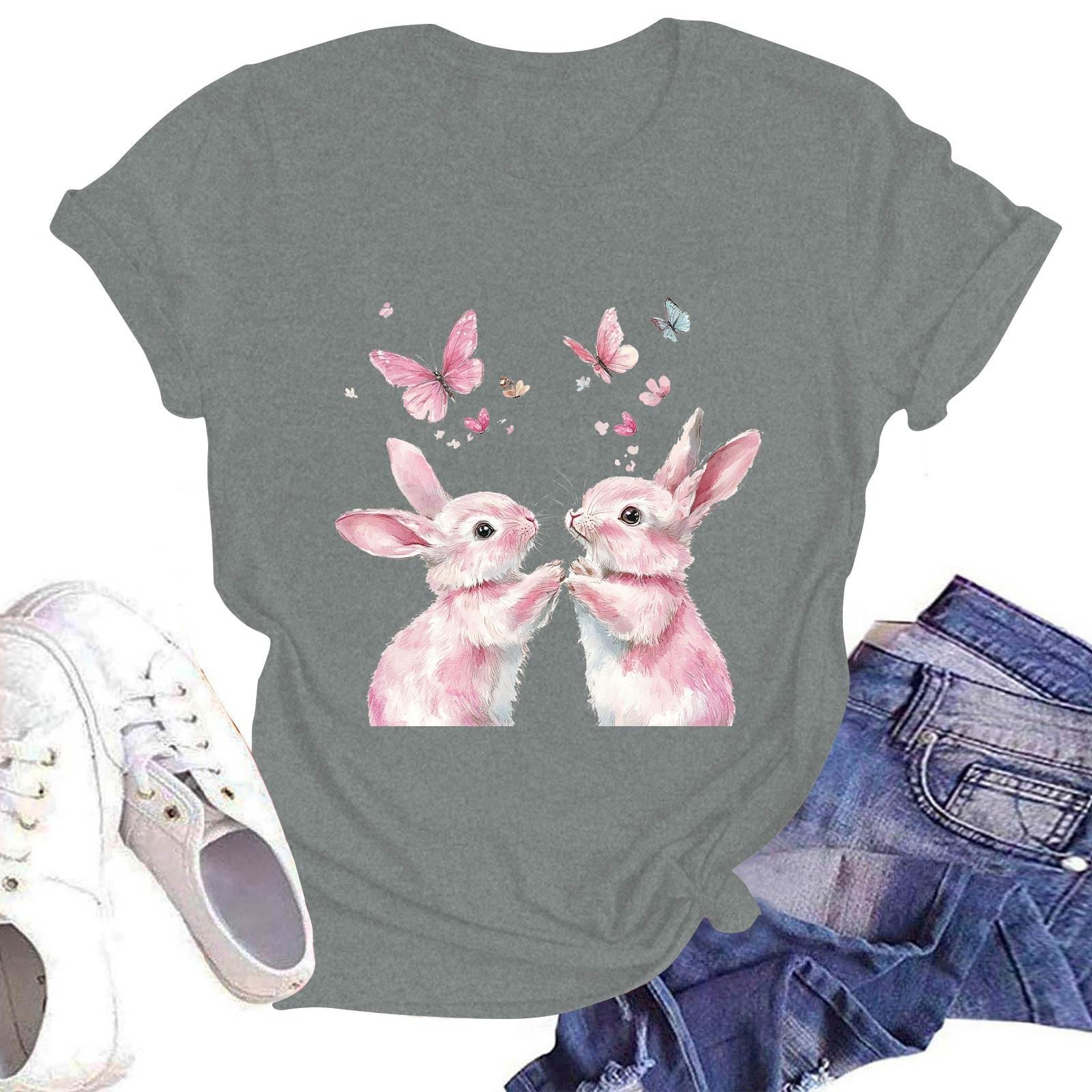 

Женская повседневная футболка с круглым вырезом и коротким рукавом XL