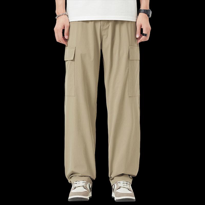 Izzue IT Men's Loose Fit Straight Leg Cargo Pants